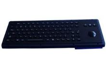 Industrial Trackball Black Metal Keyboards Compact Format W