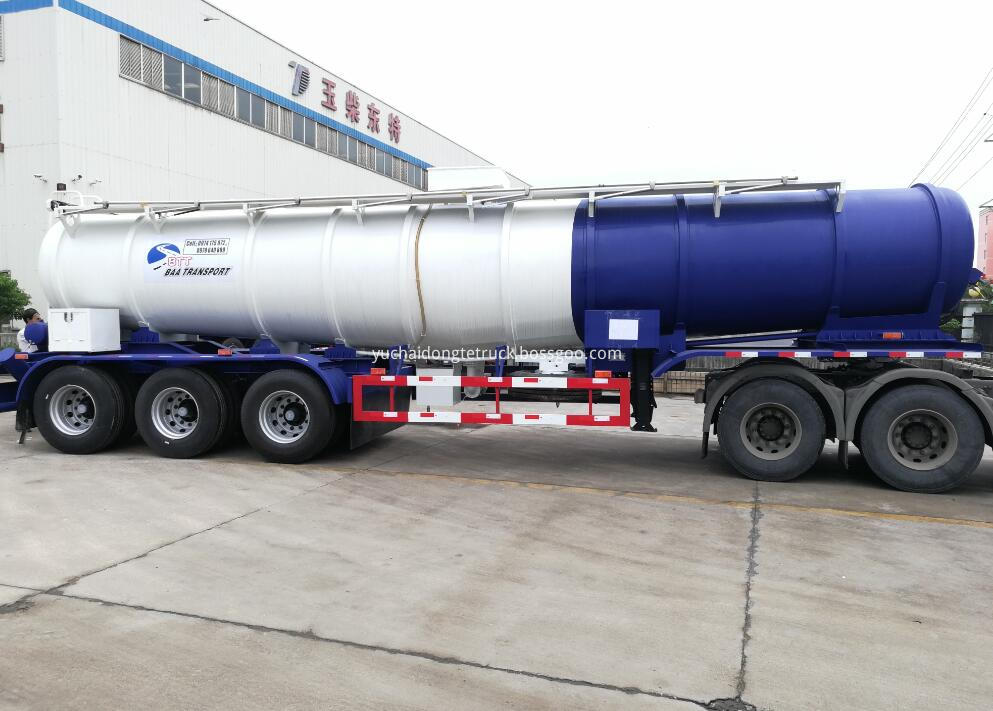 20M3 carbon steel acid tank semi-trailer