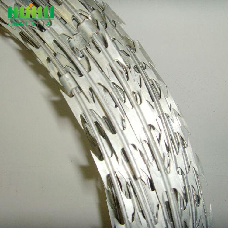 Hot Sale Galvanized BTO-22 Razor Barbed Wire