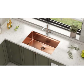 Stainless Steel 28inch NANO Color Single Bowl Sink