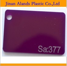 Bright Purple Color Plexigalss Sheet