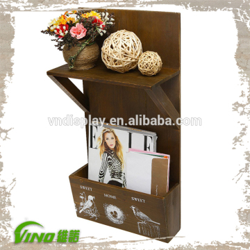 Wooden Organizer Rack , Wall Mounted Orgainzer , Hanging Organizer