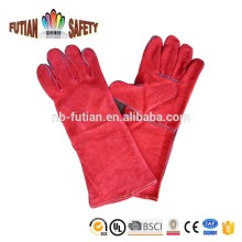 FTSAFETY cow split cheap leather welding gloves