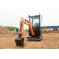 1.7ton crawler excavator with cab