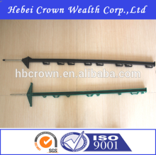 Plastic Electric Fencing Post for Cattle and Other Animals