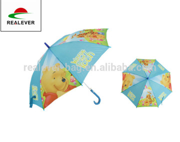 2015 hot sell cute bear printing children umbrella