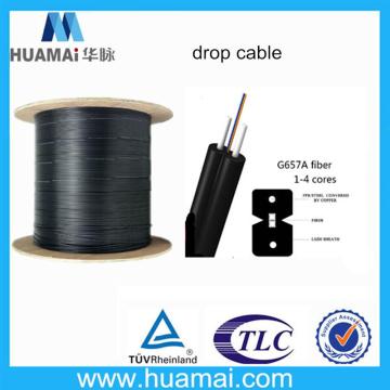 ISO9001 ftth fttx connecting fiber optic cable