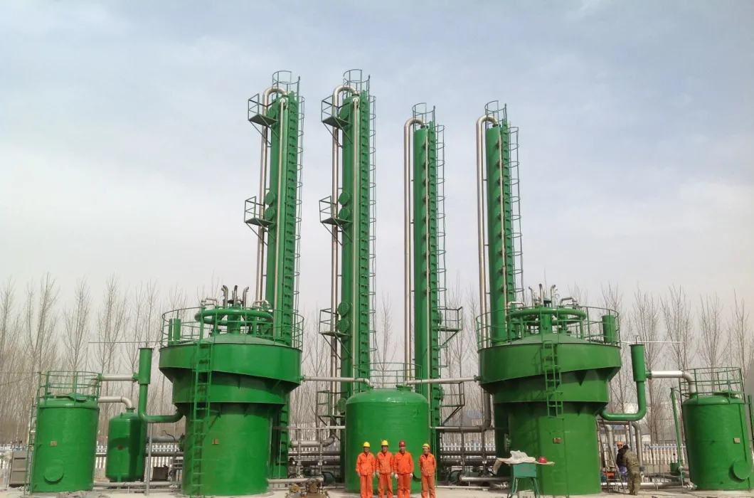 Wet Desulfurization System for Biogas and Coke Gas Purification