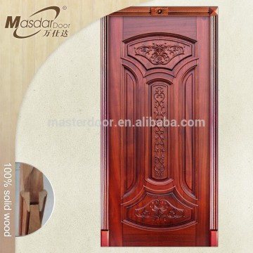 Kerala house teak wood main front door designs