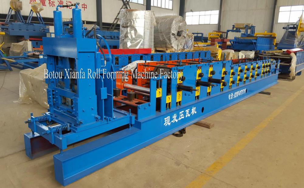 Automatic 80-100 c purlin roll forming machine