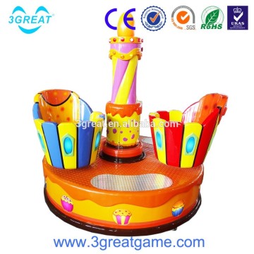 Fairground amusement carousel game for kids