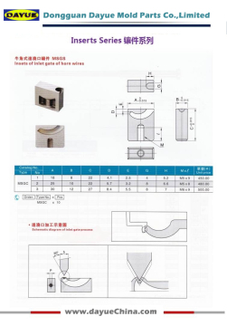 Custom Tunnel Gate Insert and Pin Gate Insert