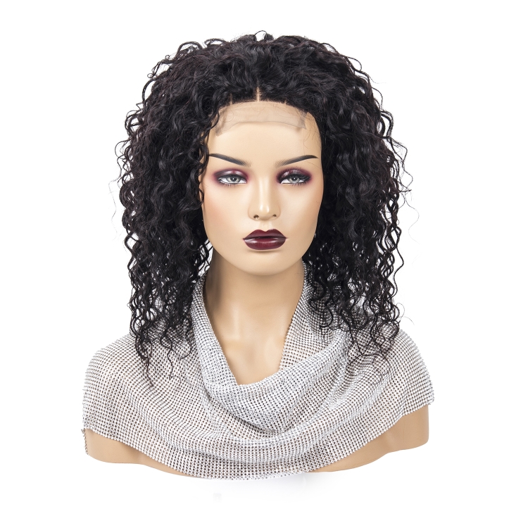 180 Density 4*4 Lace Human Hair Wigs for Black Women Wholesale Brazilian Virgin Hair 4*4 Lace Front Wig with Baby Hair