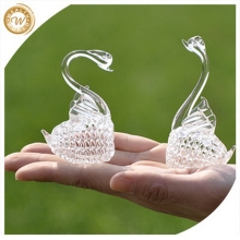 Factory hot sell swan crystal decorations