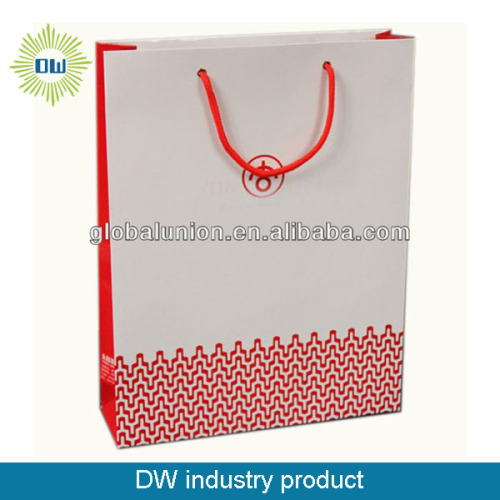 white gift paper bag shopping bags wholesale good quality