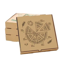 Wholesale Custom Logo Pizza Boxes: 10''-16'' Inch Corrugated Takeaway Pizza Cartons