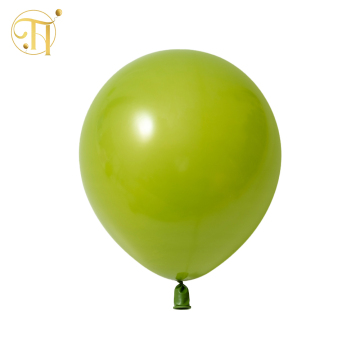 Retro Oliver Green Latex Balloons