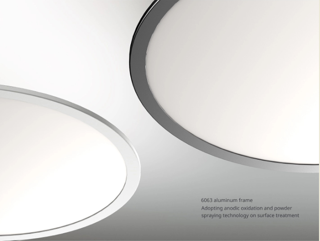 400mm Recessed Round LED Panel Light