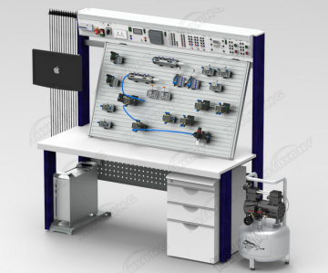 Pneumatic Transmission Control Technology Simulator for Engineering Training