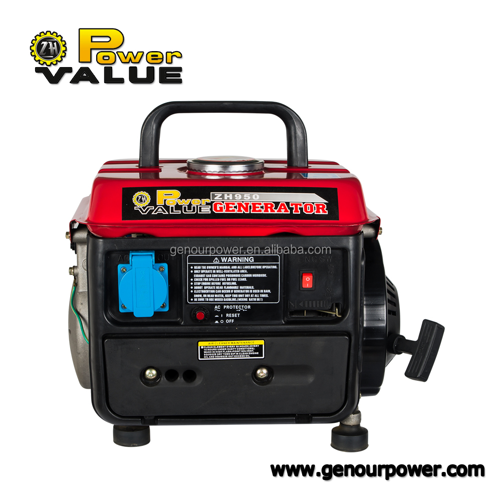 homemade 750w rated power petrol generator 220v