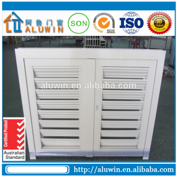 Fixed aluminum louver window