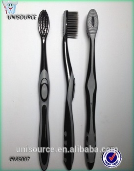 Bamboo Charcoal Fiber bristle toothbrush