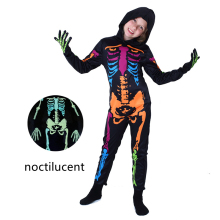 Wholesale Noctilucent Ghost Cosplay Costume for Kids