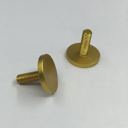 Gold Anodized Aluminum Parts