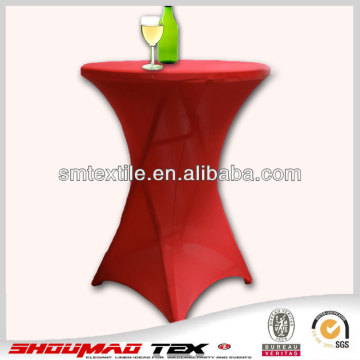 fancy stretch cocktail table cloth