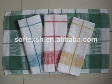 100% cotton waffle weave pique tea towels