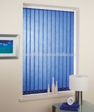Fabric vertical blinds and aluminium window shades