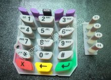 China supplier remote control rubber buttons