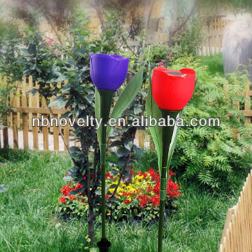 flower solar LED garden light