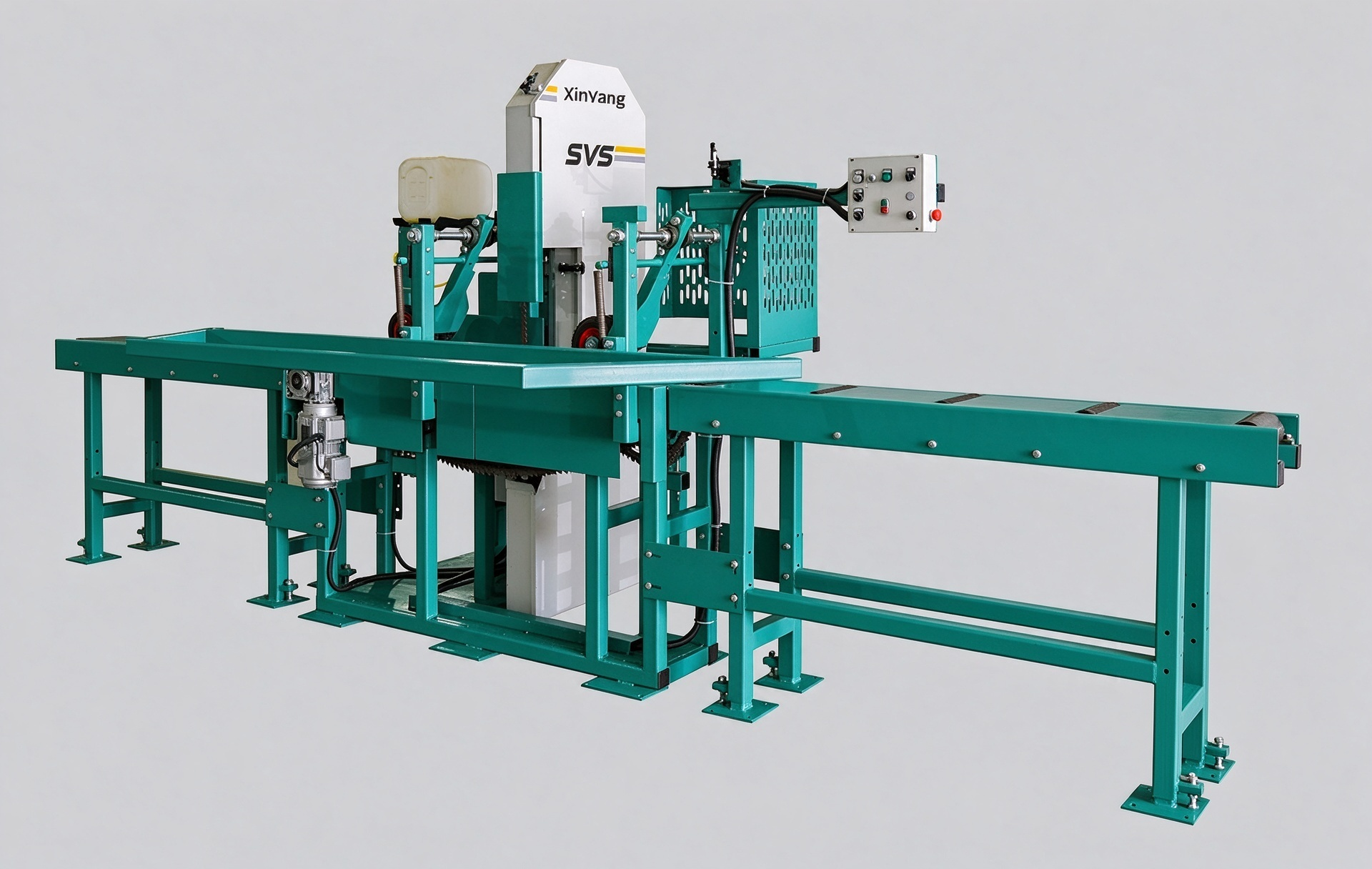 Máquina de sierra de cinta horizontal para carpintería Horizontal Woodworking Band Saw Machine