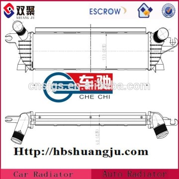 Racing car intercoolers