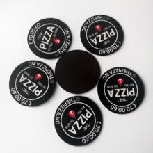 Custom round shaped car door decal