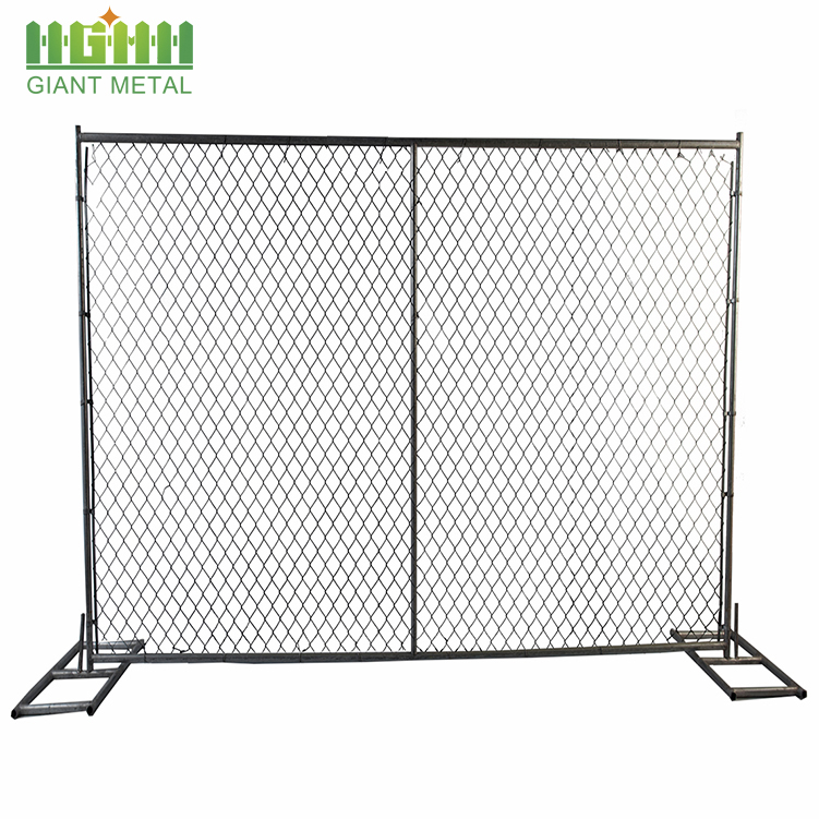 Used Portable Temporary Fence Chain Link Fence Panels