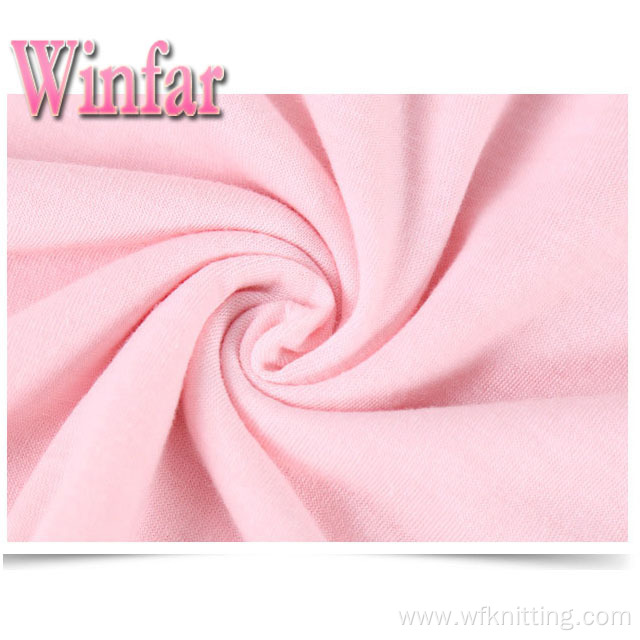 Spandex Recycled Polyester Single Jersey Fabric