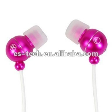 Stylish10mm speaker metal earphone