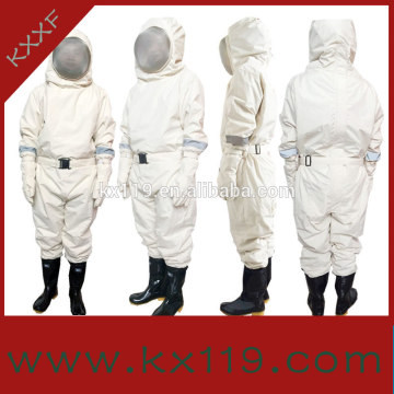 2014 new product White bee suit/bee clothing for hot sell