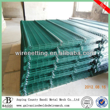 pvc welded garden fence iron wire mesh