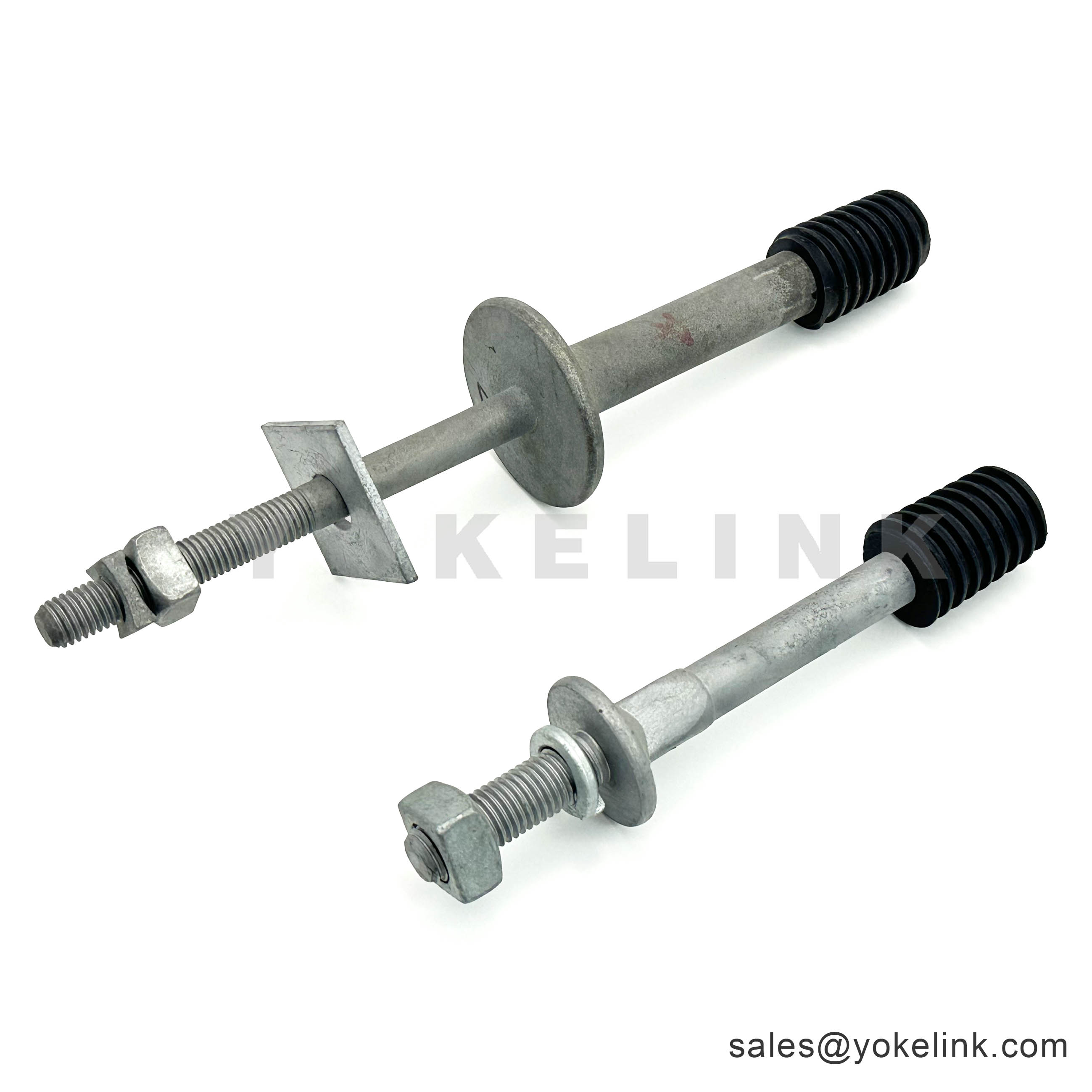 1" nylon fejű keresztkar csap, 3/4" hosszú szár