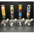 Glazen Bong Bongs met Barok Cartoon Hoofd Portret