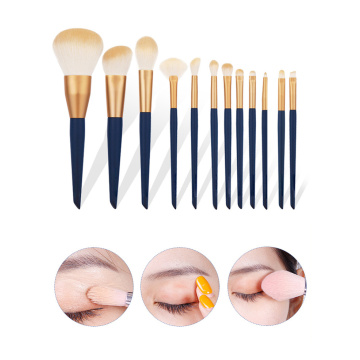 Pinceaux Maquillage Set Beauté Outil Long Manche En Bois