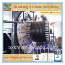 HDPE PE winding pipe extrusion production machine line