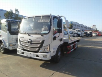 Flatbed type Road wrecker truck price