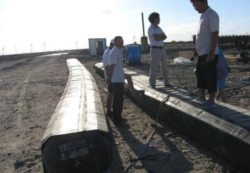 pneumatic inflatable rubber mandrel for culvert