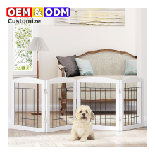 Portable Foldable Dog Gate Panels - Indoor and Outdoor Pet Barriers