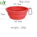 Silicone Travel Food Bowl herbruikbaar voor honden