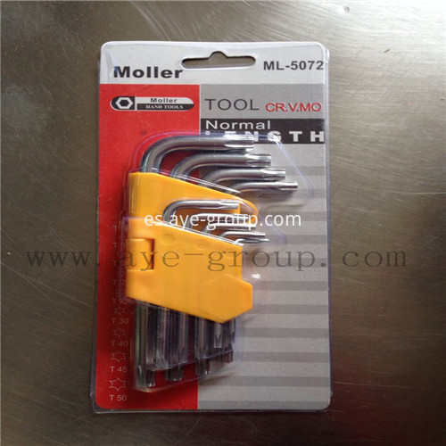 Star head short Hex Key